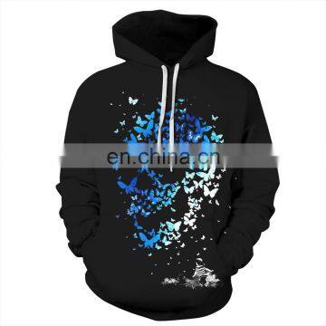 Fleece custom full print hoodie / allover print hoodies/ 3d print pull over