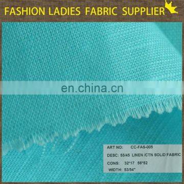 2014 New Design 55%ctn45%viscose Yarn Dye Fabric,linen/viscose Yarn Dye ,viscose/cotton Fabric photo-6