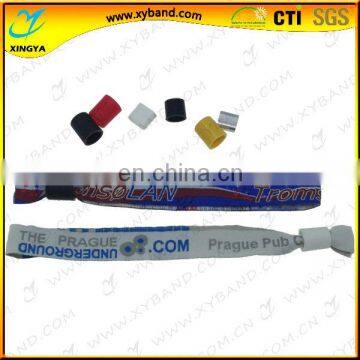 2018 new custom festival woven textile wristband