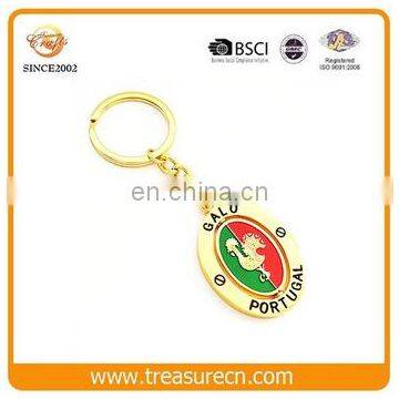 Custom Make your Design Cheap Souvenir Metal Wholesale Jamaica Keychain