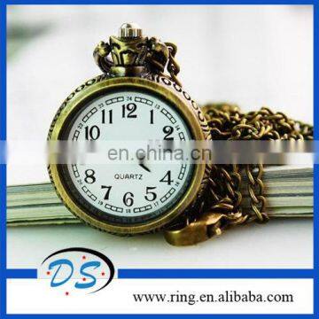 Hot Sale Vintage Style High Purity Brass Key Chains With Watch