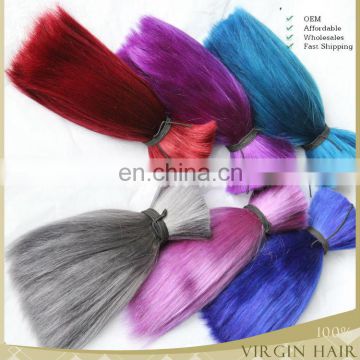 wholesale price Virgin Brazilian human hair And Peruvian Hair Bulk Wave