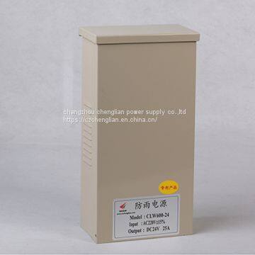 600W 12V 50A 24V 25 A IP44 Rainproof LED Power Supplies for Signage Light Box Led Modules Led Strips