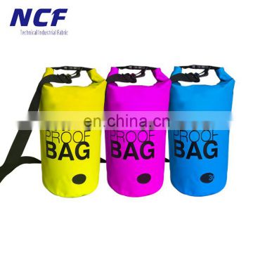 High Quality PVC Tarpaulin Dry Bag, Small Waterproof Bag for Hiking