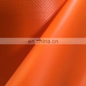 Flame Retardant Orange Pvc Tarpaulin