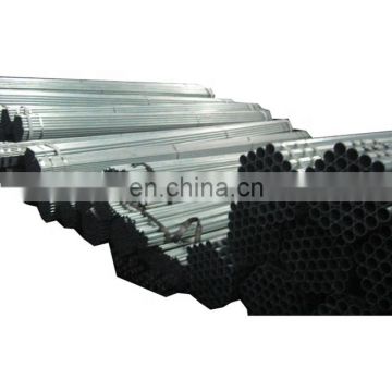 Hot dip galvanized round steel pipe for water supply.