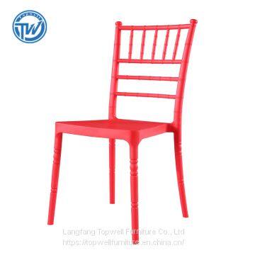 DC-6011 Topwell High Quality Plastic Chair Dining Chair Stackable Chair photo-2