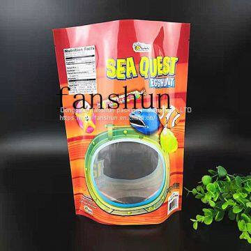 Printed Food Grade Stand-up Packaging Bags/self-sealing Snack Bags photo-2