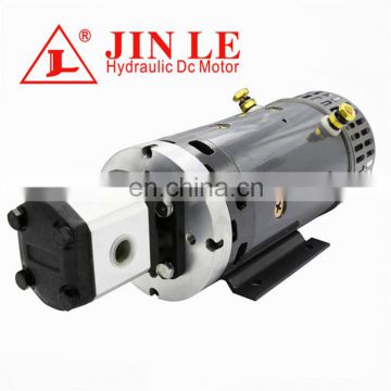 Hydraulic Pump Motor 24V 4KW With Gear Pump