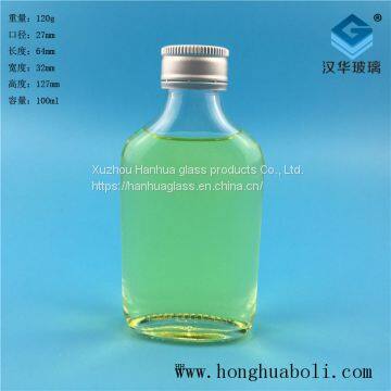 Manufacturer Direct Selling 100ml Rectangular Glass Wine Bottle Manufacturer photo-3