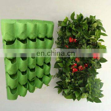 56 Pockets Flower Pots Planter On Wall Hanging Planter felt flower pot