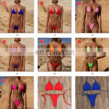 RTS Custom Sexy Women Micro Mayo Maillot De Bain Sexi Hot Women Fashion Show Extreme Mini Swimwear Bikini photo-4