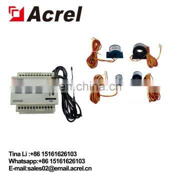 Acrel ADW350 series 5G base station 3 channels DC circuits din rail power meter with 4G communication