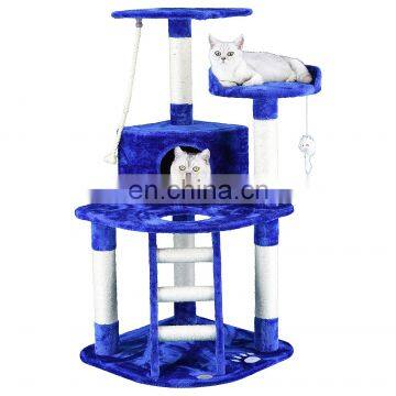 Cat Tree Condo Tower Easy Assemble Cheap Cat Tree House Wooden Large Cat Tree Wood photo-4