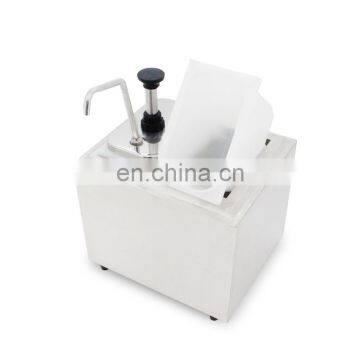 catering equipment mini hot chocolate soy sauce filling spread warmer bottles jam heating machine with ce