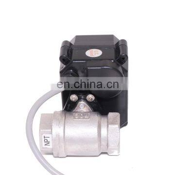 Sep Shipping Free 2 Way Valve DN15-25 AC 220V DC Electric 24V Water Control Valves Motor Drive Flow Control Motorized Ball Valve photo-3