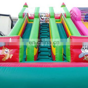 Jumping Castle With Slide Tom and Jerry Inflatable Outdoor Bouncy Castle Bouncer Dry Slides For Kids photo-4