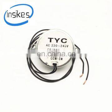 Tyc-50 permanent magnet synchronous motor 220v AC 4W 50/60HZ non-directional 2.5/3R 110v gear motor