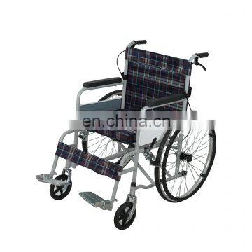 Portable Lightweight Aluminum Foldable Power Wheel Chair Cheap Price Disabled Folding Wheelchair photo-2