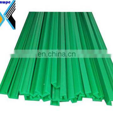 Uhmwpe Tourist Chain Plastic Conveyor Chain Corner Track High Wearing Uhmw Channel Aluminium Profile Guide Rail Conveyor Impact
