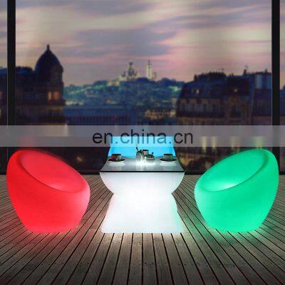 Plastic Portable Bar Furniture Illuminated Led Bar Counter photo-2