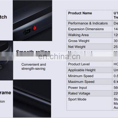 Original U'REVO Walking Treadmill U1 Walking Pad Treadmills Home Fitness Walkingpad Machine Gym Equipment Cheap Price Treadmills photo-5