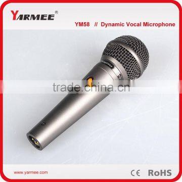 YARMEE wholesale wired karaoke vocal dynamic microphone