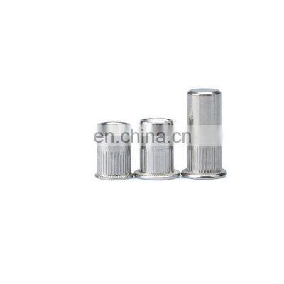 M3 M4 M5 M6 M8 M10 M12 M16 Stainless Steel Flat Head Riveting Nut Threaded Insert Blind End Rivet Nut photo-3