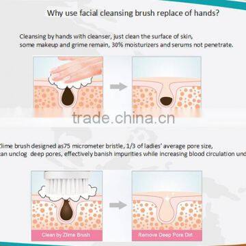 Zlime ZL-S1329 Electric Sonic Facial Cleansing Brush Quality Choice photo-2