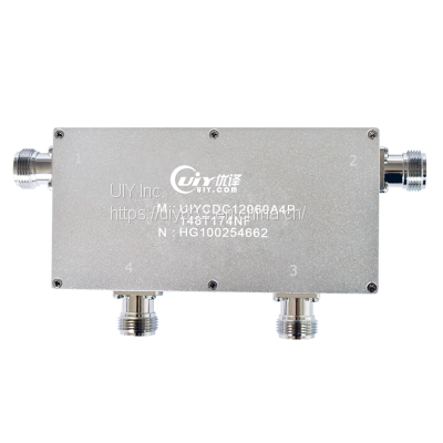 UIY RF Components 4 Ports 150W 148-174MHz N-F Dual Junction Coaxial Circulator photo-5