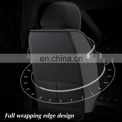 Front Car Seat Cover Cushion Protector Luxury PU Leather Non-Slip Mat Waterproof For Lada VESTA For Ford Focus For BMW/HYUNDAI photo-5