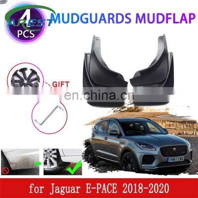 for Jaguar E-PACE E PACE 2018 2019 2020 Mudguard Mudflap Fender Mud Flaps Splash Mud Guard Protect Front Rear Wheel Accessories