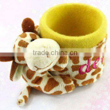 Animal shape plush pen holder toys