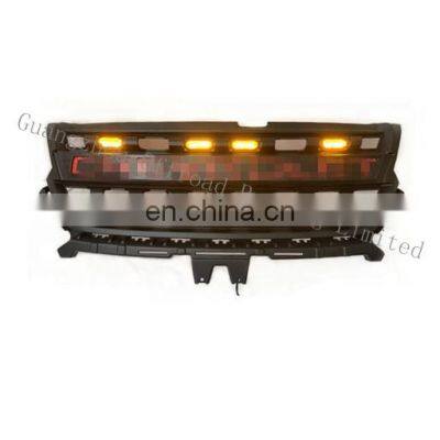 car front grill for colorado s10 2016 - 2018 auto front grille with led grille light