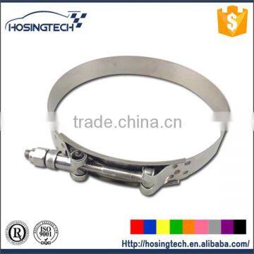 hot sale automotive T bolt stainless steel hose clamp