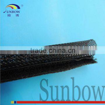 SUNBOW High Quality Flexible,Semi-Rigid, Split Self-Wrap Braided Sleeving photo-6