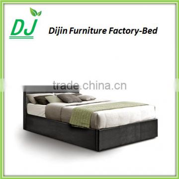 DJ furniture divan double bed design made in china