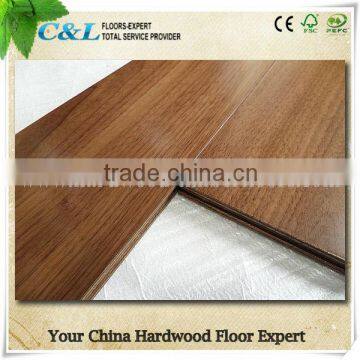 UV Prefinished Engineered American Walnut Wood Flooring