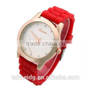 China wholesale rhinestone flower watches