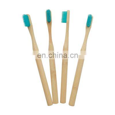 Wholesale Biodegradable Bamboo Charcoal Bristles Toothbrush Adult Bamboo Toothbrush