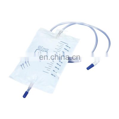 Cheap price medical disposable adult portable 2000ml luxury urine collection drainage bags for adult