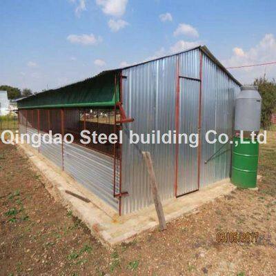 Prefabricated/Prefab Hot Sale Full-Set Automatic Feeding System Chicken House