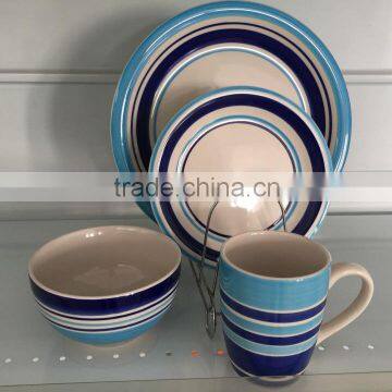 Hand Painted Fruit Plate, Hand Painted Soup Plate, Hand Painted Dinner Set photo-2