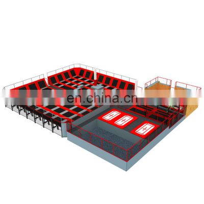 New Design Indoor Playground Equipment Trampoline OL-BC013