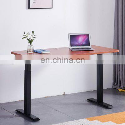 Luxury Adjustable Height High Tech Executive Electric Lift Standing Desk Frame Sit Stand up Computer Office Desk photo-2