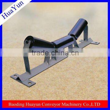 45 degree angled iron frame for 42 inch width conveyor belt