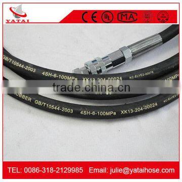 Hebei Professional Manufacturer DIN-EN 856 4SH Hydraulic Rubber Hose photo-4
