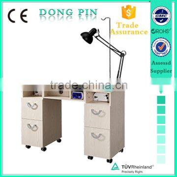 nail manicure table furniture for beauty salon furniture with fan