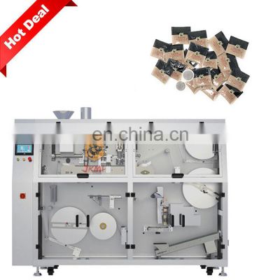 Reasonable price coffee packing machine automatic instant round coffee pod packaging machine