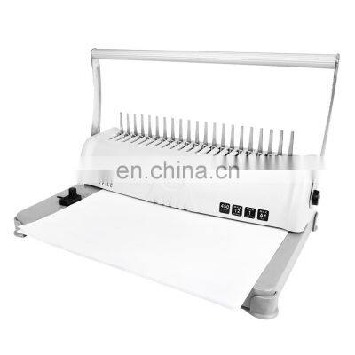 Hot Sale Manual Plastic Comb Binding Machine A4 Size Comb Binder Packing 21 Holes Paper Netbook Binding Machine photo-2